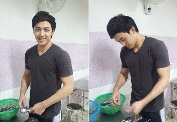 Cư d&acirc;n mạng li&ecirc;u xi&ecirc;u với &ldquo;anh ch&agrave;ng cơm g&agrave; hot nhất Th&aacute;i Lan" 3