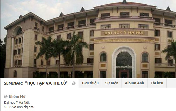Sinh vi&ecirc;n m&ecirc; mẩn &ocirc;n thi bằng Facebook 1