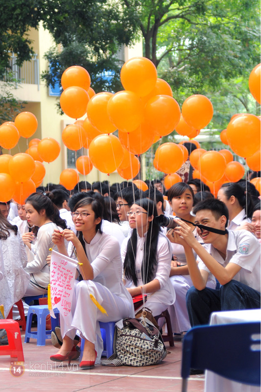 Chùm ảnh đáng yêu và đầy màu sắc trong mùa chia tay 4