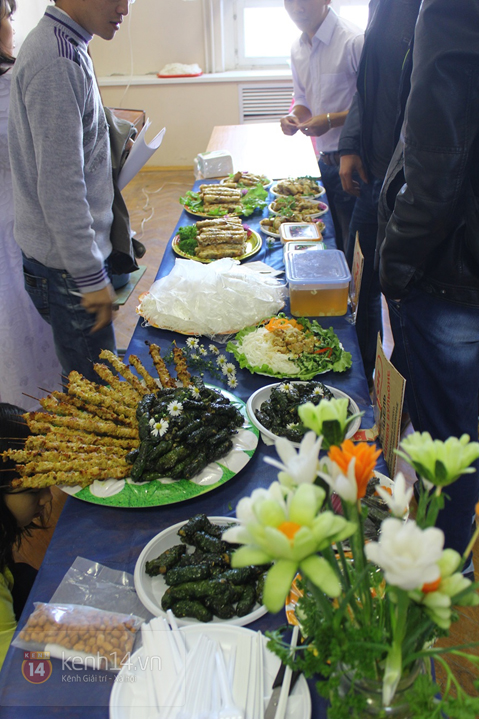 Ngày lễ ẩm thực Việt Nam của du học sinh tại Nga 6
