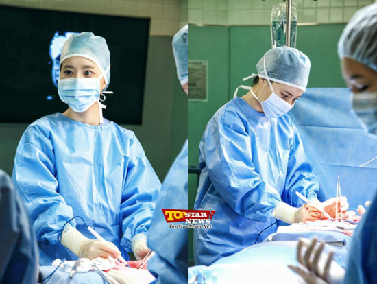 “Bác sĩ” Moon Chae Won căng thẳng trong phòng phẫu thuật 5