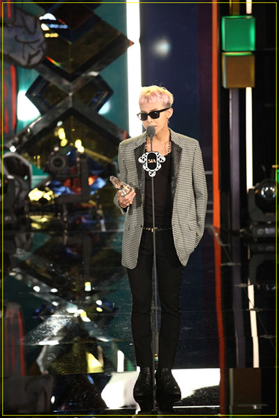 G-Dragon đoạt giải Style Icon của năm 2