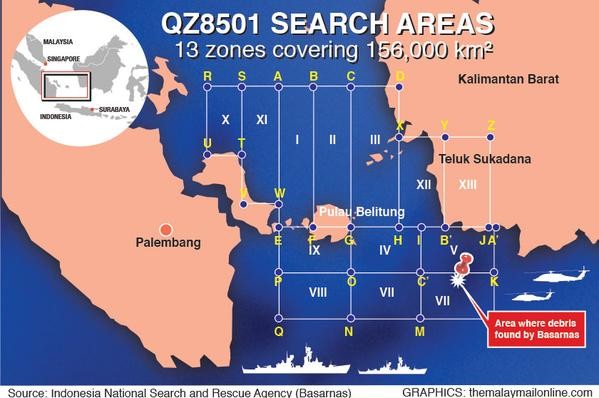 Nhiễu thông tin số thi thể nạn nhân QZ8501 được trục vớt 7