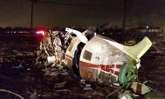 Mỹ: Máy bay đâm trúng tòa nhà truyền hình Texas, phi công thiệt mạng 1