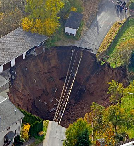 Incredible Sinkholes Around the World 21