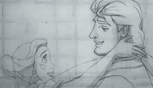 Bộ phác thảo hoạt hình bút chì sống động gợi nhớ về thế giới Disney thời 2D 6