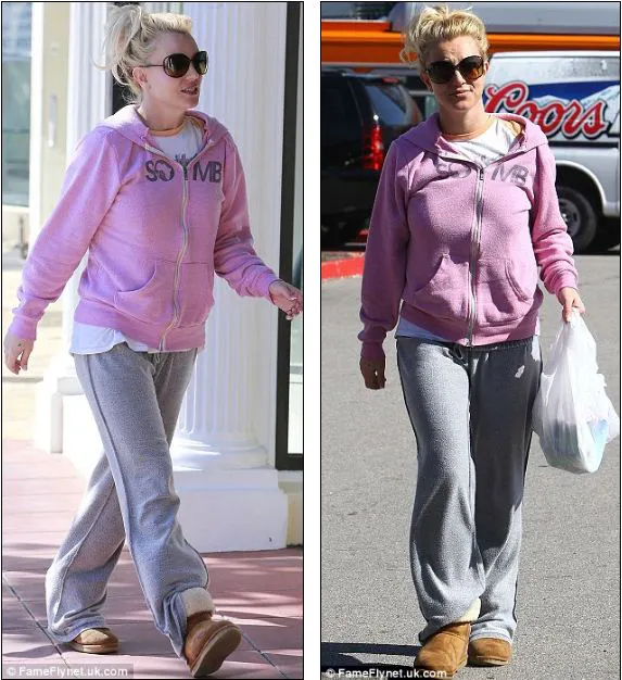 Britney Spears liên tục bị chê ăn mặc lôi thôi 2