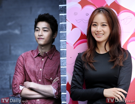 Song Joong Ki và Kim Tae Hee được bói may mắn nhất 2013 1