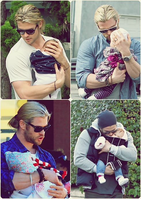 Chris Hemsworth bất ngờ báo tin sắp có thiên thần thứ 2 3