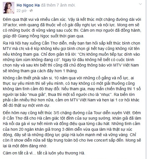 Tuần nhiều "sóng gió" của sao Việt trên Facebook 6