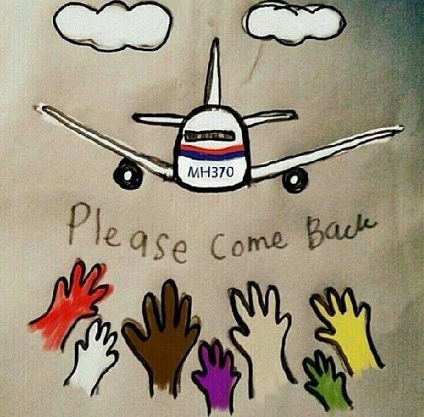 Cư dân mạng khắp thế giới cùng cầu nguyện cho chuyến bay MH370 được bình an 3