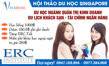 Gặp đại diện tuyển sinh Học viện ERC Singapore tại VINAHURE 2