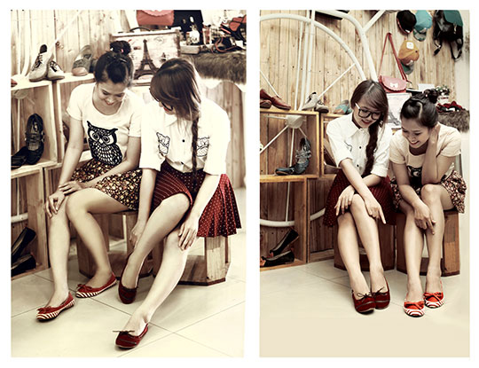 Tự tin khoe ch&acirc;n đẹp c&ugrave;ng gi&agrave;y Little Girl 8
