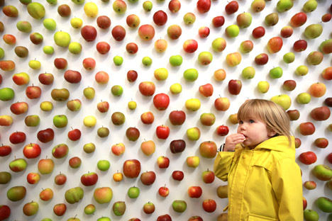 Ghé thăm Apple Store trưng bày... 1.000 quả táo 7