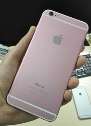 Cận cảnh iPhone 6 Plus phiên bản hồng đầy nữ tính 1