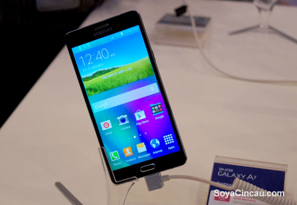 Samsung giới thiệu smartphone mới mỏng hơn iPhone 6 1