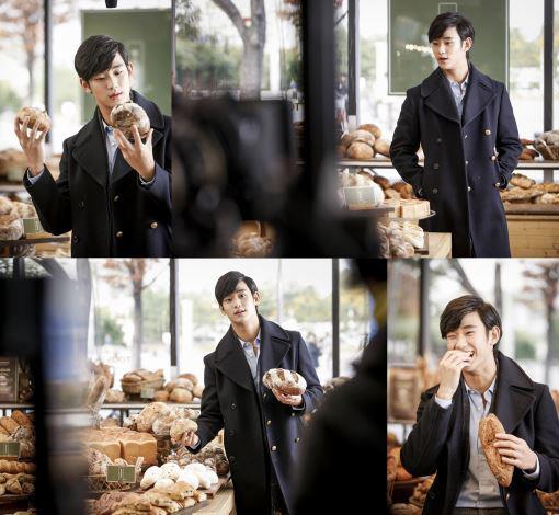 Loạt ảnh Kim Soo Hyun ăn uống nhiệt tình siêu đáng yêu 8