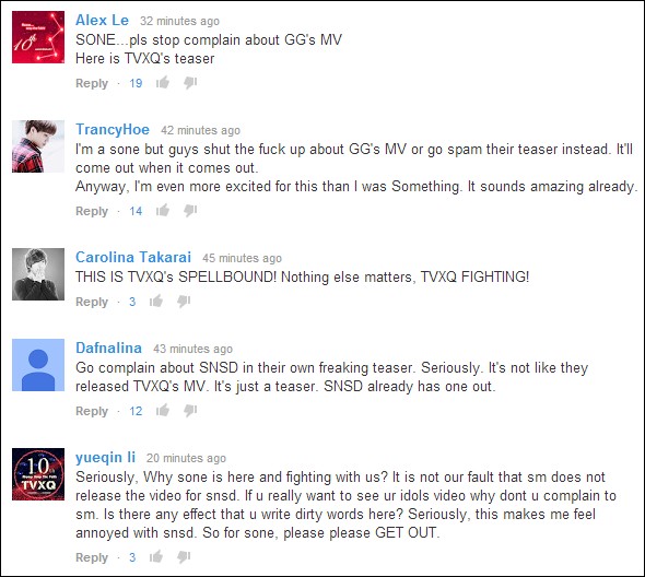 Fan SNSD comment đòi MV "Mr.Mr." dưới clip mới của... DBSK 9