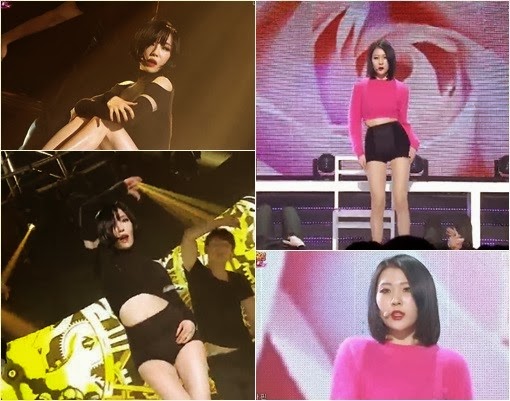 Netizen th&iacute;ch th&uacute; với m&agrave;n đổi s&acirc;n khấu của Gain v&agrave; Sunmi 1