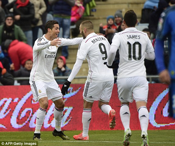 Getafe 0-3 Real Madrid: Thay nhau nổ súng, Ronaldo và Bale dập tắt tin đồn 1