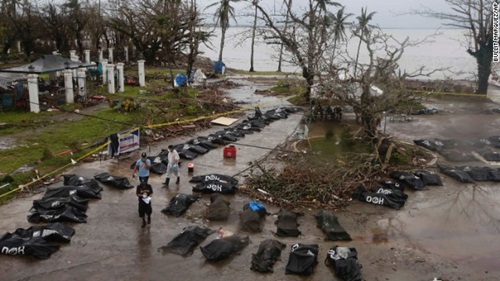 Tổng thống Philippines: Số nạn nhân trong siêu bão Haiyan là 2.000 - 2.500 người 1