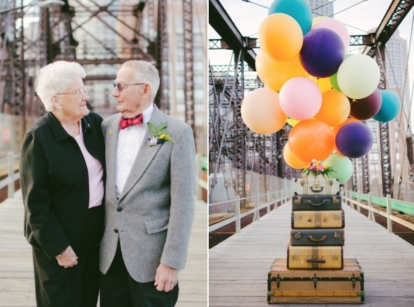 Bộ ảnh "Vút bay" siêu cute của cặp vợ chồng gắn bó suốt 61 năm 2