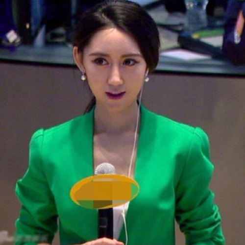 Nữ phóng viên xinh đẹp được nhiều khán giả Trung Quốc yêu mến 4