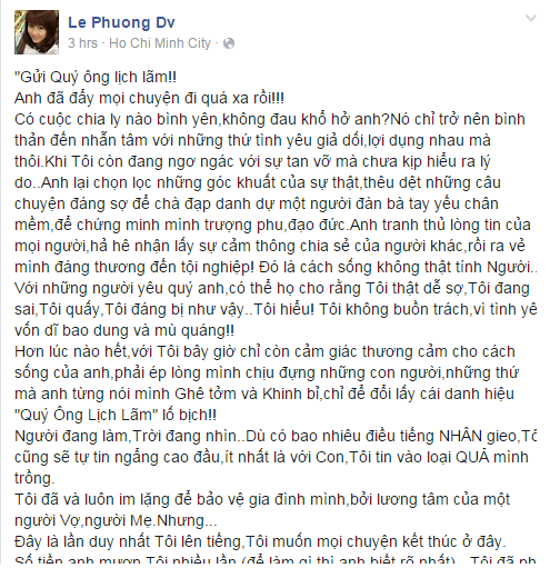 Lê Phương lên tiếng vạch mặt Quách Ngọc Ngoan "giả nhân giả nghĩa" 1