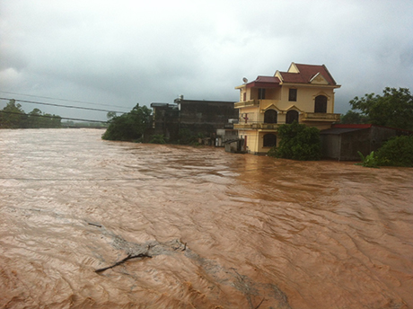 Quảng Ninh: Thị trấn Đầm Hà chìm trong biển nước 2