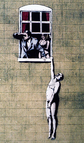 Banksy - Nghệ sĩ graffiti hay anh hùng giấu mặt của nghệ thuật đương đại  3