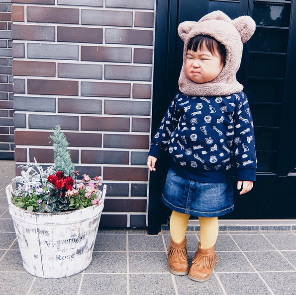 Thích thú với những em bé Nhật cực đáng yêu trên Instagram  47