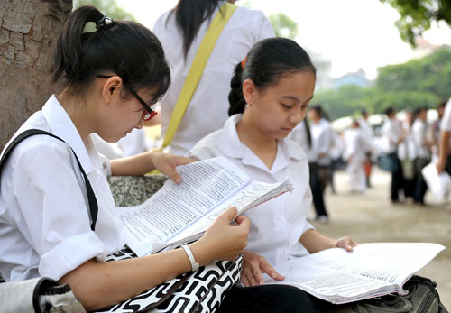 Mong ước &ldquo;thầm k&iacute;n&rdquo; của HS trước khi bước v&agrave;o ph&ograve;ng thi 1