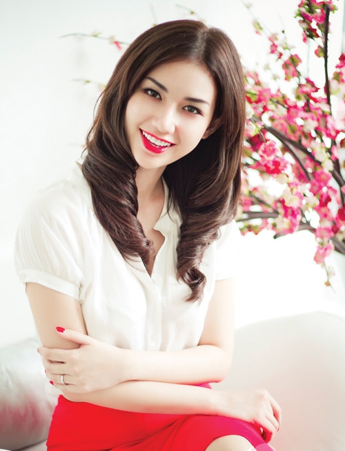Soi ảnh ngày bé cực cute của các hot girl 13