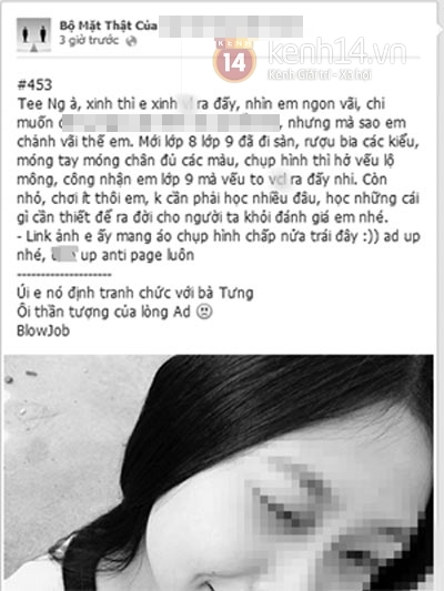 Đà Nẵng: Nữ sinh lớp 12 tự tử vì bị bêu riếu trên Facebook  1