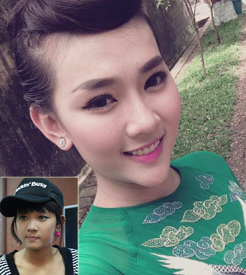 Soi khuôn mặt các hot girl Việt sau phẫu thuật thẩm mỹ 7