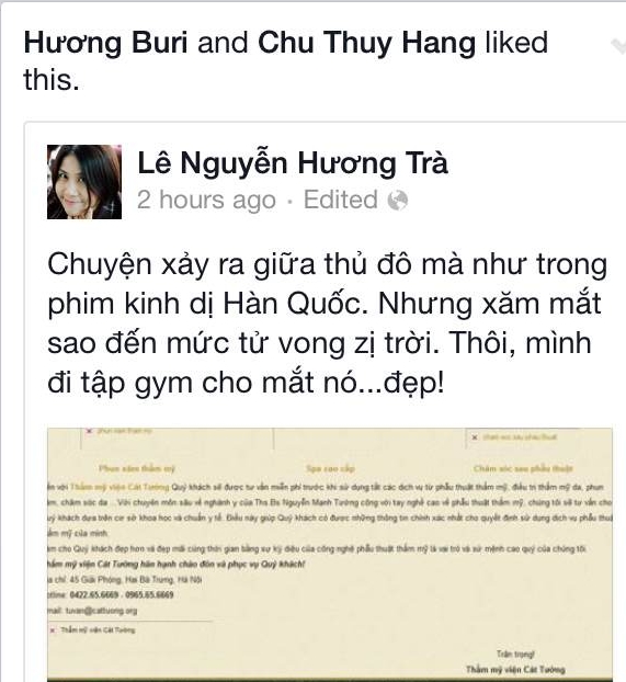 Facebook "rúng động" trước cái chết thương tâm của người phụ nữ ở thẩm mỹ viện 5