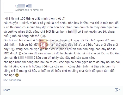 Lộ diện chàng trai "hot" nhất trong ngày: "mang 100k đi chơi với bạn gái"  4