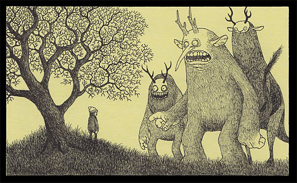 1001 vẽ con quái vật đáng sợ và dễ thương cho trẻ em