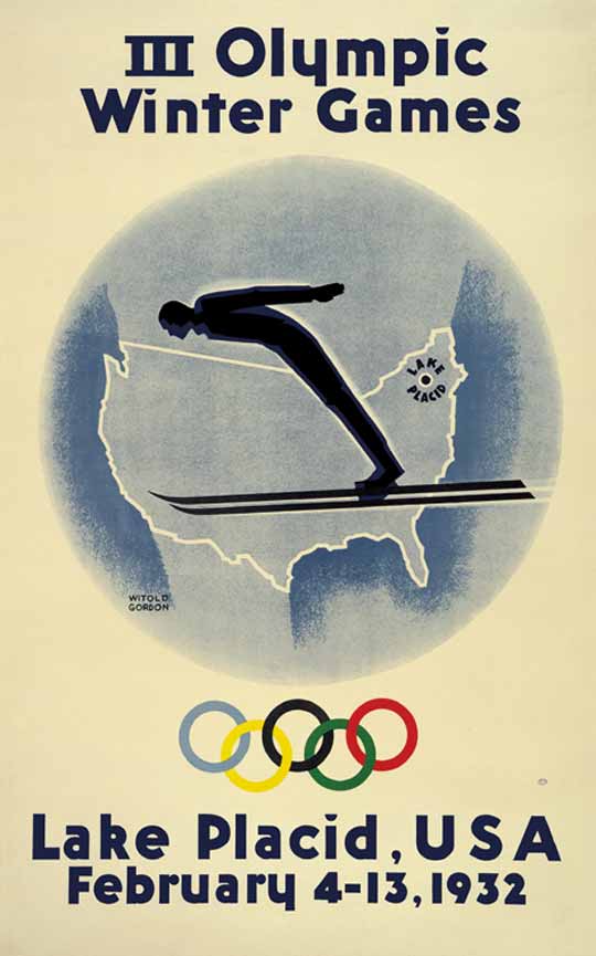 Ngắm poster Olympic mùa đông từ vintage tới hiện đại 3