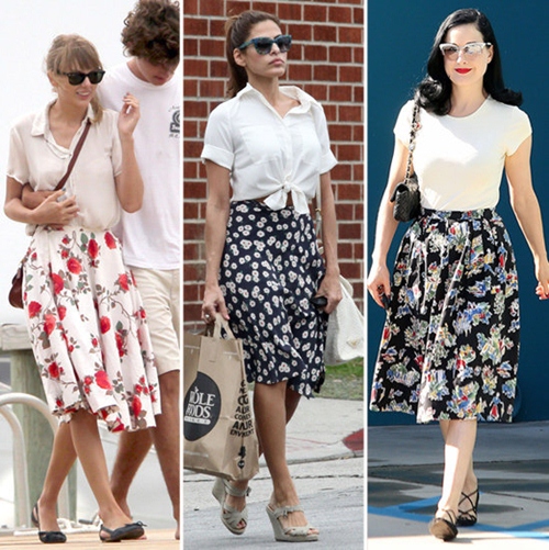 Dirndl Skirt - item kh&ocirc;ng thể thiếu trong tủ đồ Xu&acirc;n 2013 6