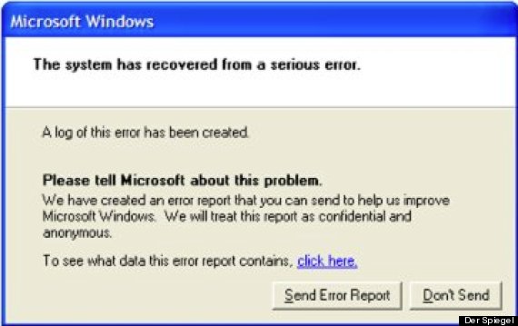 Microsoft theo dõi người dùng thông qua... báo lỗi trên Windows 1