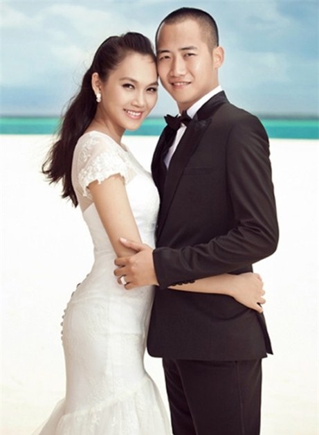 Những chàng rể điển trai không thua gì tài tử của showbiz Việt 7