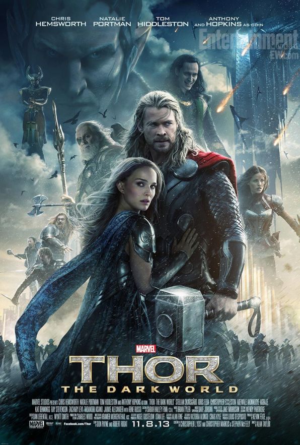 Dàn sao "Thor 2" chen chúc nhau trong poster mới 1
