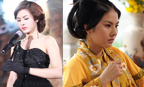 "Cân" vẻ đẹp cổ trang và hiện đại của mỹ nhân Việt 10