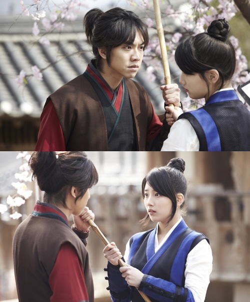 Suzy dùng gậy phang vào đầu Lee Seung Gi 15 lần 2