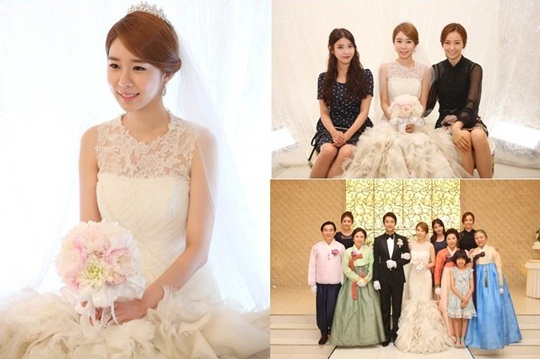 Yoo In Na xinh đẹp dịu dàng trong tà váy cưới 3