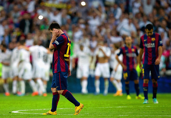 Báo thân Barcelona đánh giá màn trình diễn của Messi chỉ đáng 5 điểm 7