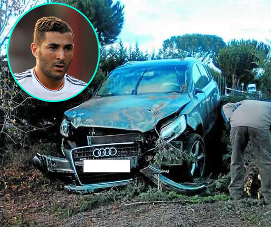 Ronaldo, Beckham... và những siêu sao từng hú hồn vì tai nạn ô tô 6