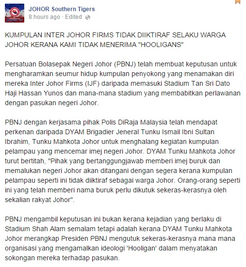 Cư dân mạng Malaysia tìm ra facebook của fan cuồng tấn công CĐV Việt Nam  4