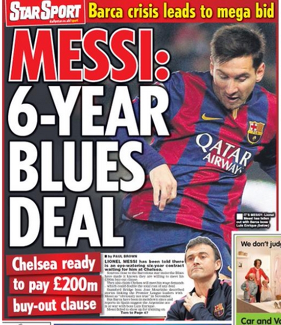 Chelsea gây sốc khi duyệt chi 200 triệu bảng để "mua đứt" Messi 1